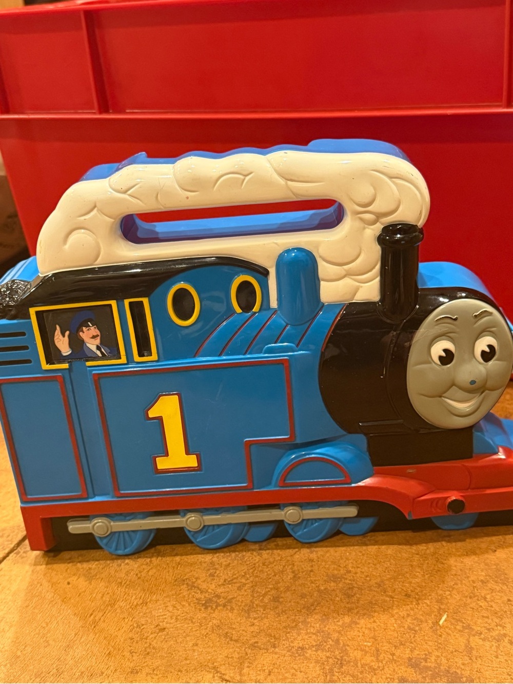 Thomas & Friends Blue Number 1 Train Carry Kit with White Handle
